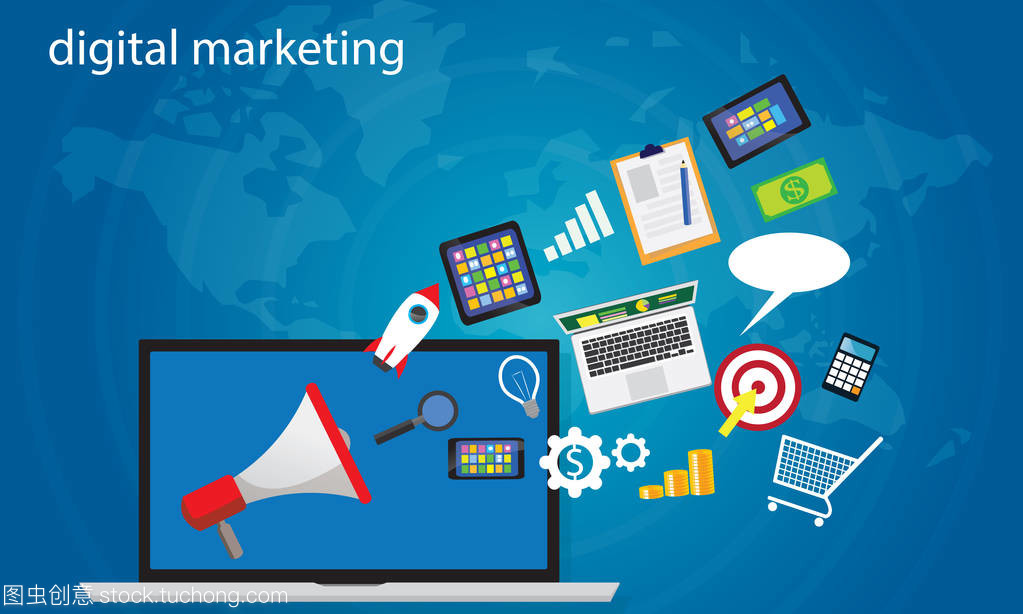 互联网在线数字营销与互联网销售的经营理念